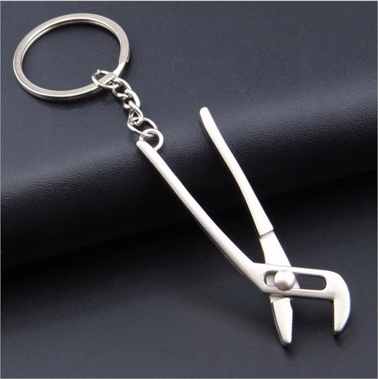 New Metal Alloy 3D Axe Tool Key Ring