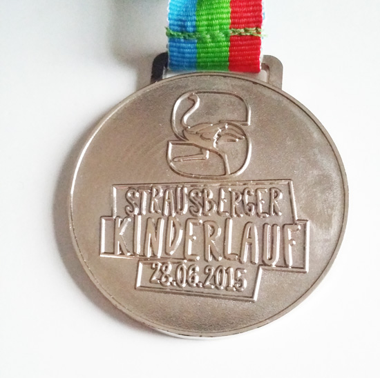 Sliver medal for strausberg marathon