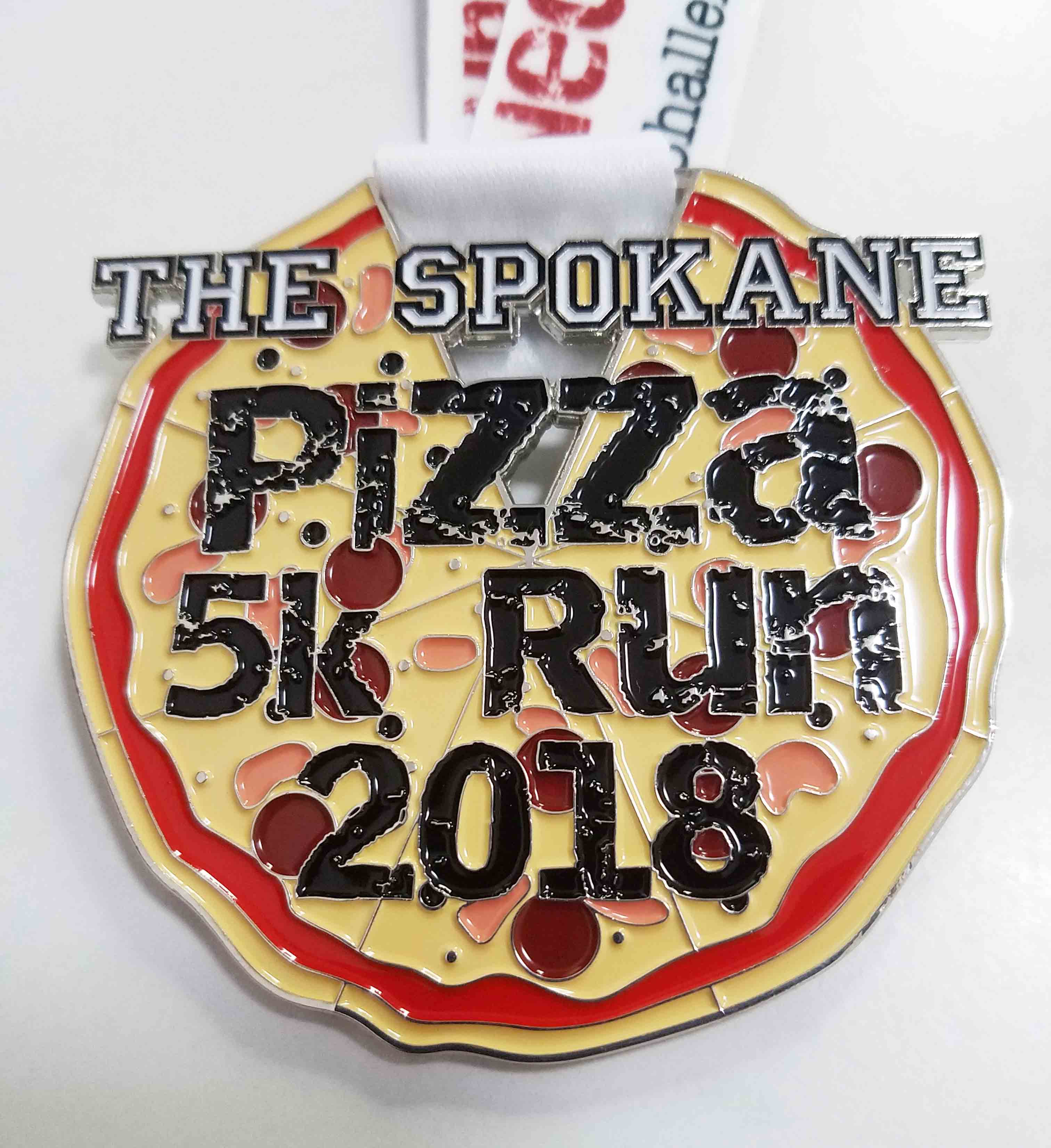 5k medal/colored medal/running medal