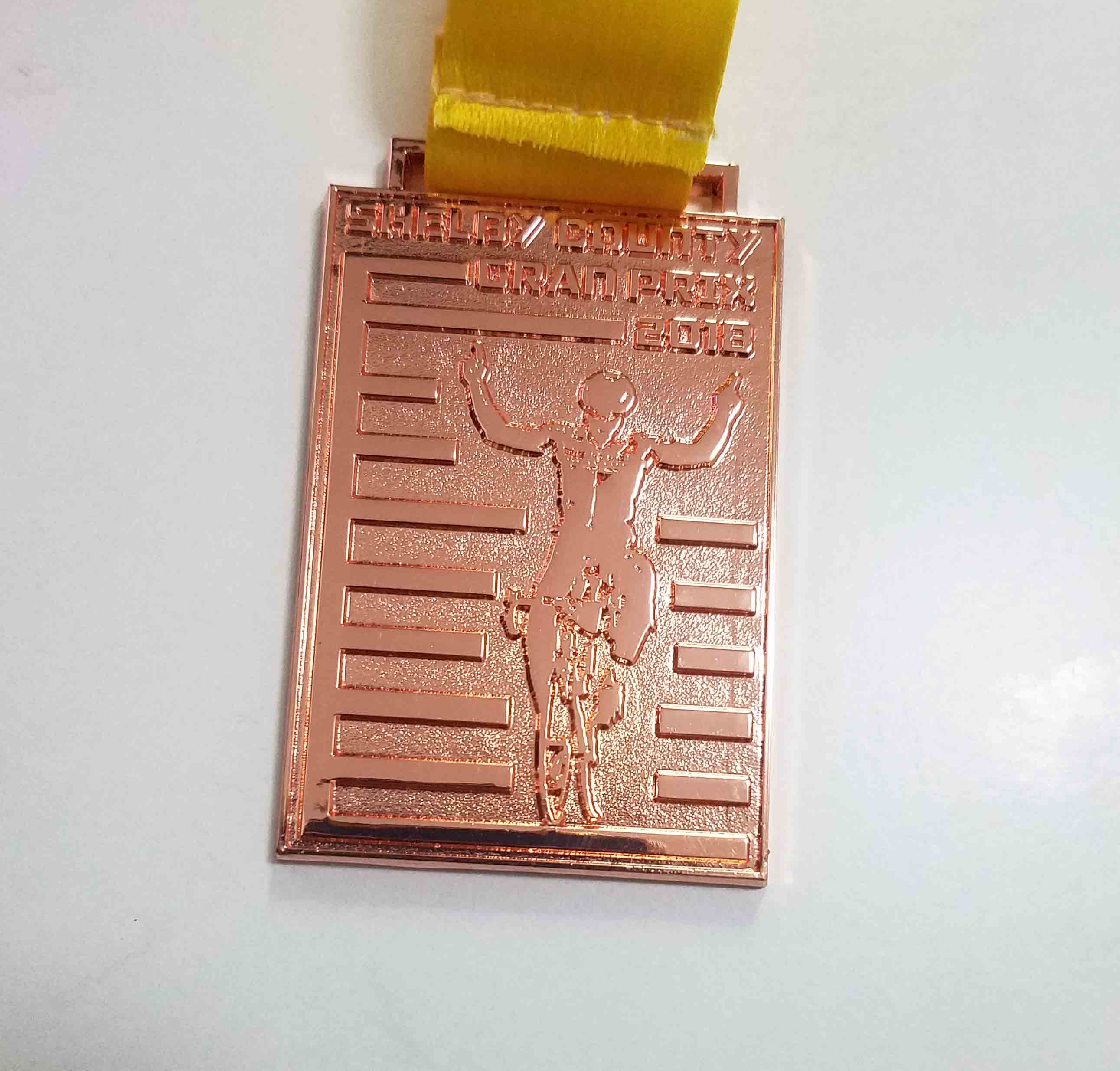 cycling medal/sports medal/bronze medal