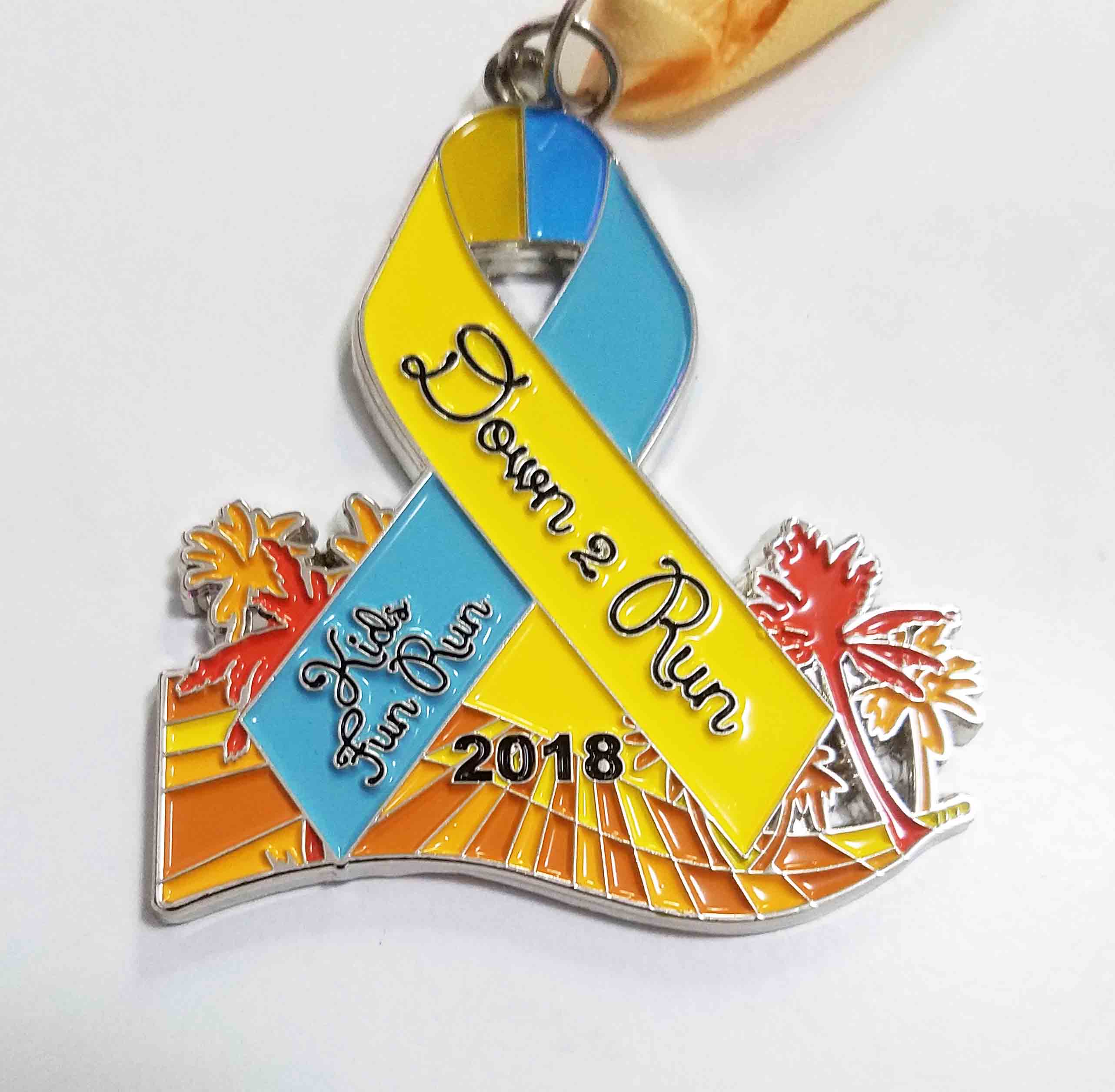 running medal/colored medal/2018 medals