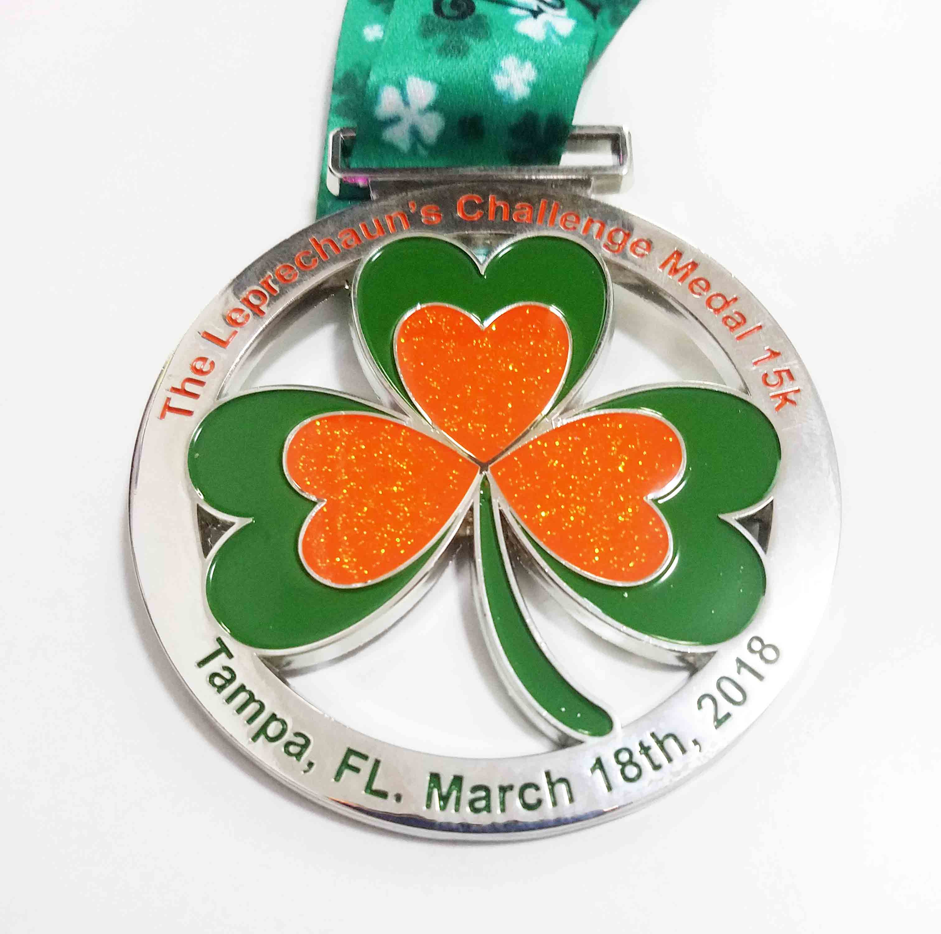 challenge medal/glitters medal/colored medal