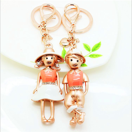 Personalized lover keychains-3d taxidermia keychain