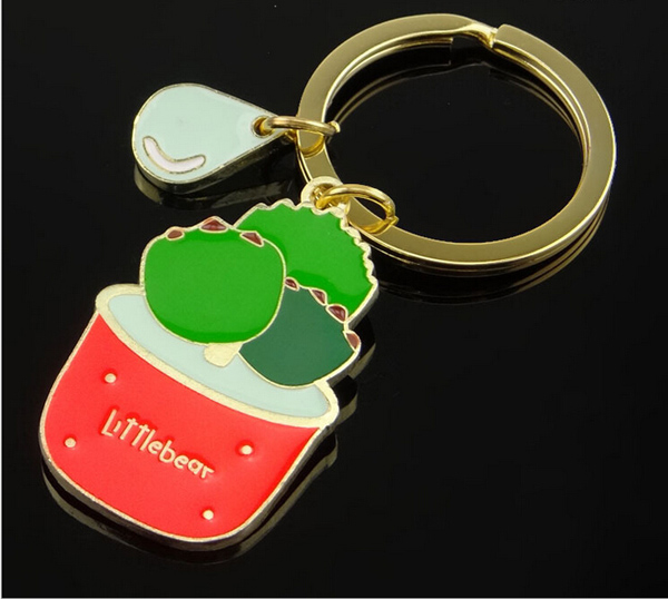 Flowerpot Keychain