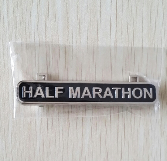 Half marathon medal plaque