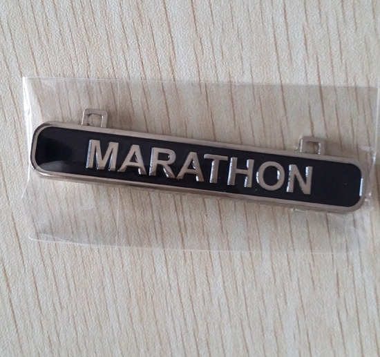 marathon medal plaque